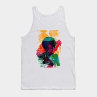 Nina Simone halftone graphic Tank Top